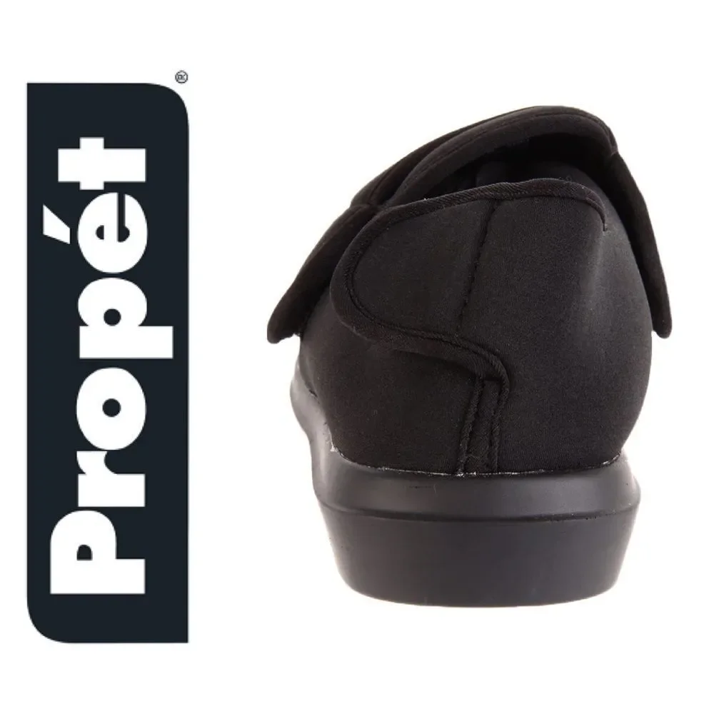 Propet Women’s‎ Cronus W0095 Black Comfort Sneaker - Size 7 D(W)